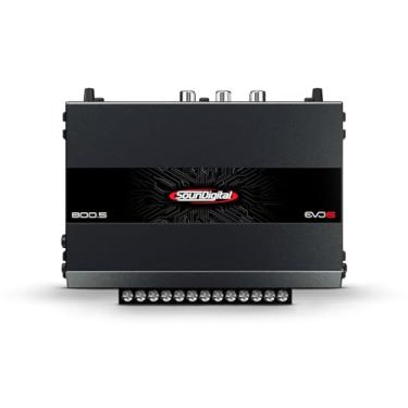Imagem de Módulo Amplificador Soundigital 800.5 Evo6 Classe D 5 Canais - 4 Canais Estéreo 4 Ohms Ou 2 X Bridge 8 Ohms - 1 Canal Para Subwoofer 4 Ohms - 800 Wrms Sd800.5 800.5-4 Evo6