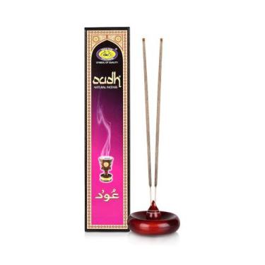 Imagem de Incenso Indiano Superior de Massala Oudh (Agar Wood) - Loja da Índia