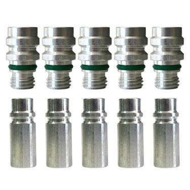 Imagem de Kit 10 Válvulas Enchimento Alta E Baixa Ar Condicionado - TUNDRA AUTOP