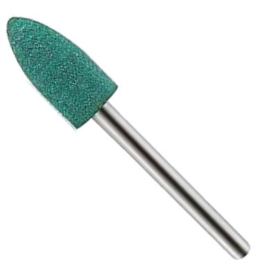 Imagem de Ponta Montada 8Mm Borracha Cônica Haste 3Mm Micro Retifica