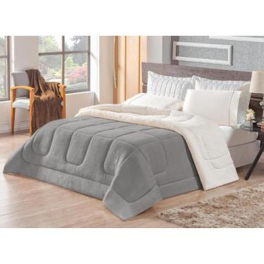Imagem de Coberdrom Soft King 1pç - Valle Enxovais, Cinza