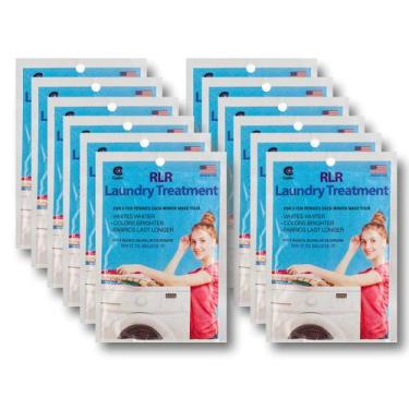 Imagem de Detergente para roupa em pó Cadie RLR Whitens Brightens, pacote com 12