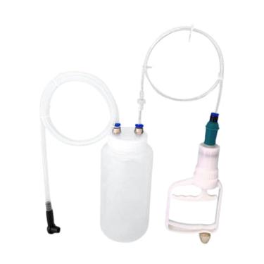 Imagem de NITAGO Kit de troca de óleo de freio de carro, ferramentas extratoras de fluido de freio, garrafa extratora conveniente, bomba de sifão versátil para