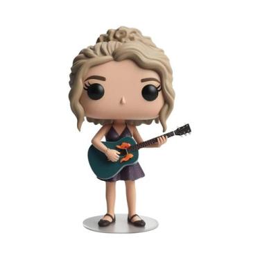 Imagem de Escultura De Menina Cantora Para Mesa, Artesanato Criativo Para Decora