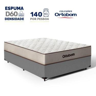Imagem de Cama Box com Colchão de Espuma D60 Ortobom Double Face Force Dream Cas