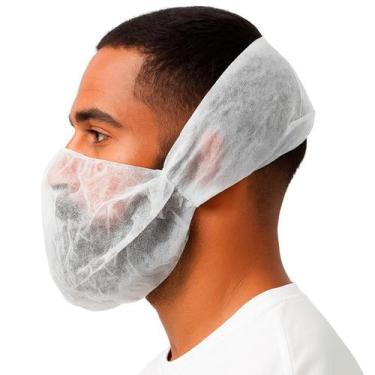 Imagem de Protetor Barba e Bigode Descartavel Soft Pct 100 Unidades - Dejamaro