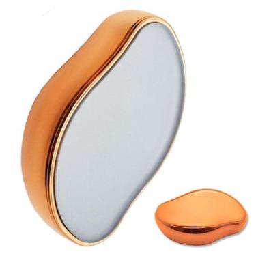 Imagem de Depilador Pedra Cristal Magico Esfoliante Remove Pelos Rosto Braços Ma