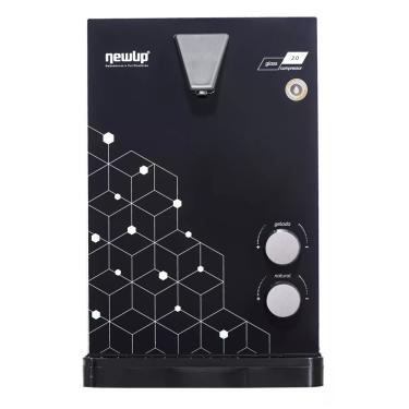 Imagem de PURIFICADOR NEW UP GLASS 2.0 DE MESA SUSPENSO PRETO 220V PGLP2