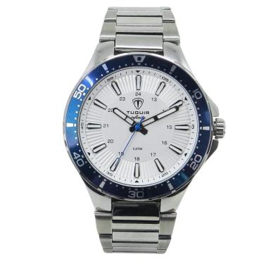 Imagem de Relógio Tuguir Masculino Ref: Tgi37129 Casual Aço Prateado