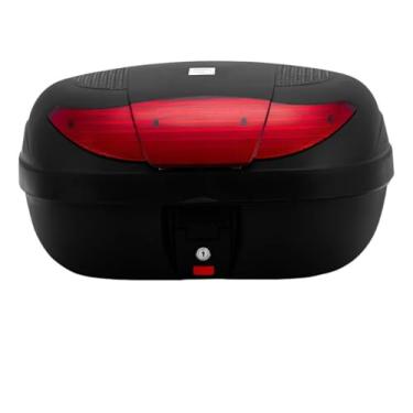 Imagem de Baú Para Moto 45 Litros | Capacidade Grande | Com Suporte E Kit FixaçãO Universal