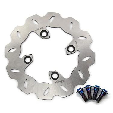 Imagem de Arashi Rotor de disco de freio dianteiro com parafusos de montagem para Honda CN250 (fusão, hélice) 250 1986-1989, acessórios de substituição de motocicleta