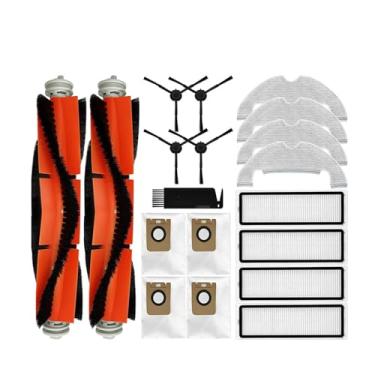Imagem de Compatible With Xiaomi Dreame Bot L10 Plus / Z10 Pro Robot Vacuum RLS5D Spare Parts Accessories Main Side Brush Hepa Filter Dust Bag Mop Rag(Set A)