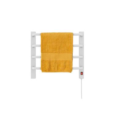 Imagem de Aquecedor Toalhas Térmico Branco Mini Pequeno 220v Esquerdo