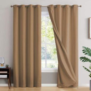 Imagem de Cortina blackout tecido tamanhos 3m, 4m, 5m para porta e janela - On e