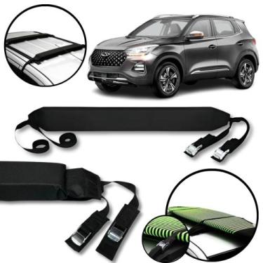 Imagem de Rack Teto Prancha Surf Carro Com Cinta Chery Tiggo Todos - BR18