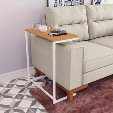 Imagem de Mesa Lateral Kappesberg Crome Industrial