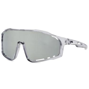 Imagem de Óculos de Sol Femininos para Ciclismo de Estrada, Modelo Monobloco, Populares para Esportes ao Ar L