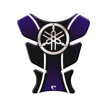 Imagem de Adesivo Protetor De Tanque Moto Yamaha Diapasão Azul Azul