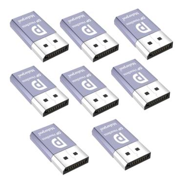 Imagem de Malarpon DispalyPort Headless Ghost Display Emulador com luz azul para PC 4K DP fictício Plug (serve Headless 1080@60Hz-3840x2160@17Hz) 8P