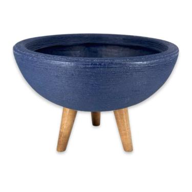 Imagem de Vaso Bacia Pé Palito (20x32) Azul ALPE E ARITANA