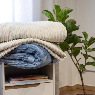 Imagem de Cobertor Manta Fleece Soft Queen Casal Karsten Super Macio Premium, Be