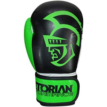 Imagem de Kit Boxe/muay Thai Pretorian Performance Verde - 14oz