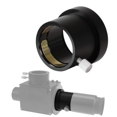 Imagem de Tangxi Adaptador de Rosca Fêmea M42X0,75 para 1,25", Liga de Alumínio T2 para Adaptador de Ocular de 1,25 Polegadas Com Círculo de Compressão de Latão Interno para Astrofotografia ou