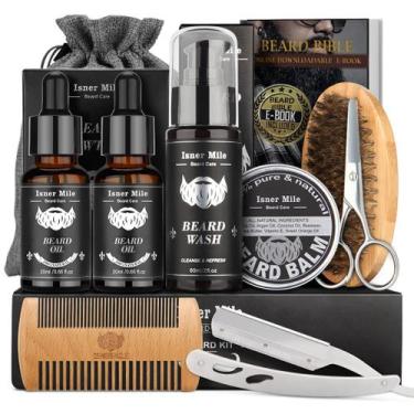 Imagem de Kit Isner Mile Beard Care: Shampoo e Óleo para Barba