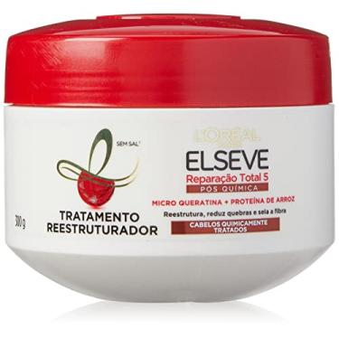 Imagem de Máscara de Tratamento L'Oréal Paris Elseve Reparação Total 5 Química, 300ml
