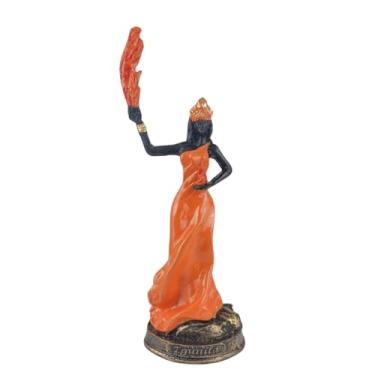 Imagem de Imagem Iemanjá Iansã Oxalá obaluaê Exu pomba gira orixás diversos modelos resina 15 cm (Egunita)