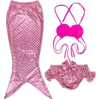 Imagem de Cauda de sereia para crianças 2025 novas meninas cosplay sereia cospla
