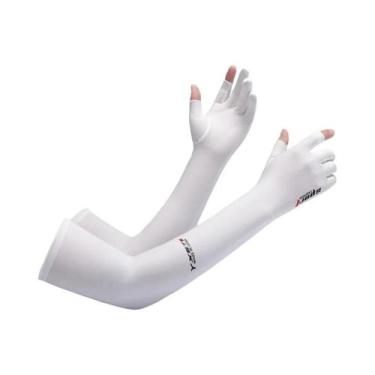 Imagem de Luvas De Ciclismo De Manga Longa Anti-UV Para Homens E Mulheres, Respi