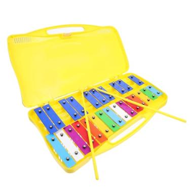 Imagem de DIYEAH 1 Conjunto de Instrumentos de Percussão Infantil - Brinquedo Criativo de Percussão Com 25 Notas