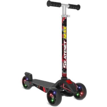 Imagem de Patinete Skatenet MAX LED Preto