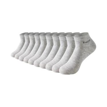Imagem de Meias Pretas De Bambu Para Homens, 5 Pares, Alta Qualidade, Absorvente