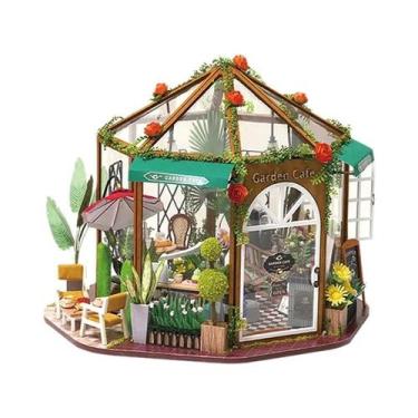 Imagem de Kit De Casa De Bonecas De Madeira Para Animais De Estimação, Quebra-Ca