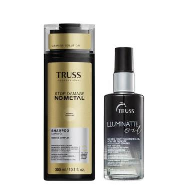 Imagem de Truss Stop No Metal Kit Shampoo e Illuminatte Oil 60ml