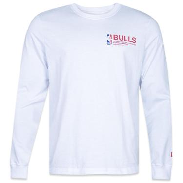 Imagem de Camiseta New Era Manga Longa NBA Chicago Bulls Institutional Style-Masculino