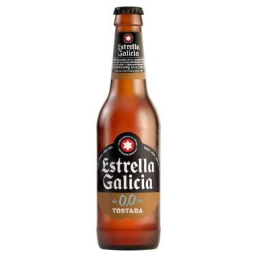 Imagem de Cerveja Estrella Galicia 0,0% Tostada Long Neck 330ml