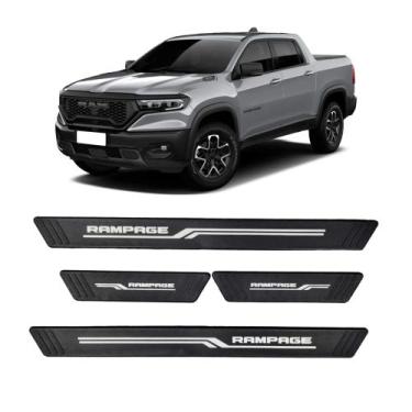 Imagem de Soleira Preta 4 Portas Rampage 2023 em Diante 4P Grid - S8520AC-PTO-I