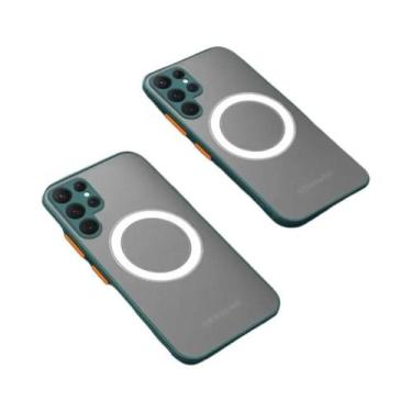 Imagem de Capa Magsafe Para Carregamento Sem Fio Para Samsung Galaxy S24 S23 S22