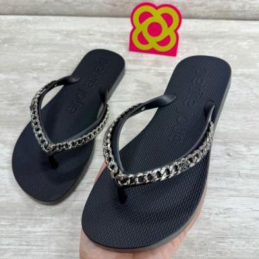 Imagem de Chinelo petite jolie pj7122 produto original, Preto, 37