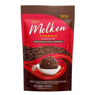 Imagem de Granulado Melken Granule Meio Amargo 130g Harald