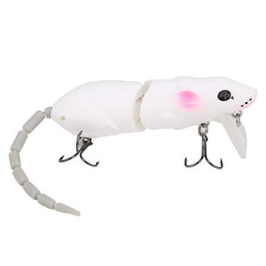 Imagem de Isca de isca de simulação, isca de pesca durável, ABS para poleiro amarelo robalo (B)