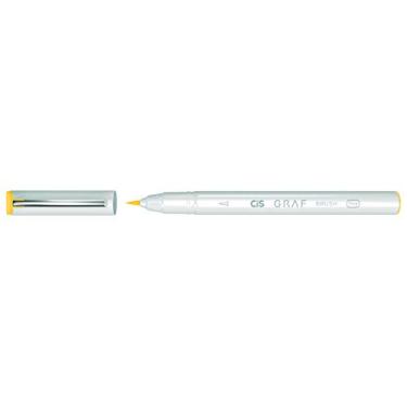 Imagem de Marcador Graf Brush Fine Cis, Amarelo, Pacote de 6