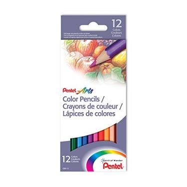 Imagem de Pentel CB8-12 Arts Color Pencils Assorted Colors 12 Count