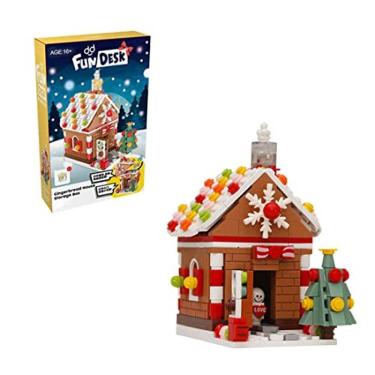Imagem de ZOSTER Natal Gingerbread House Building Kit Natal 