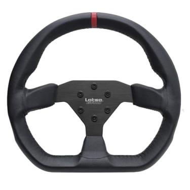 Imagem de LOTSE, Volante Lotse Grind Couro Tarja Vermelha