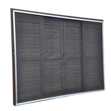 Imagem de Tela mosquiteira para janela perfil aluminio 115x105cm (Cinza)