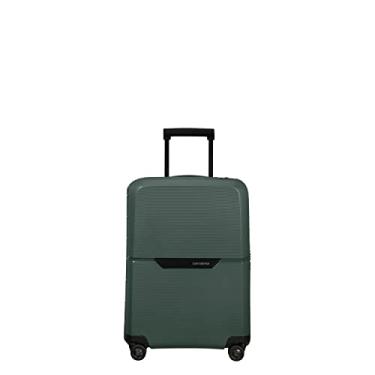 Imagem de Mala de Bordo Magnum Eco Samsonite Polipropileno Cadeado TSA e Rodas Duplas Giro 360 Verde